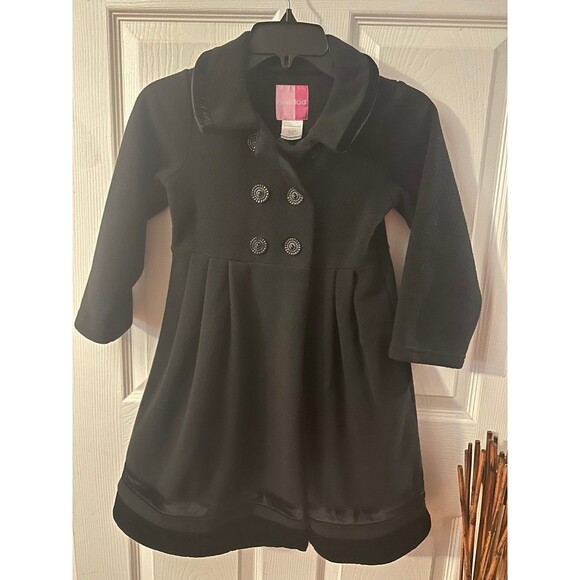 Girl’s Good Lad Black Dress Coat Size 6/6x - Picture 1 of 4